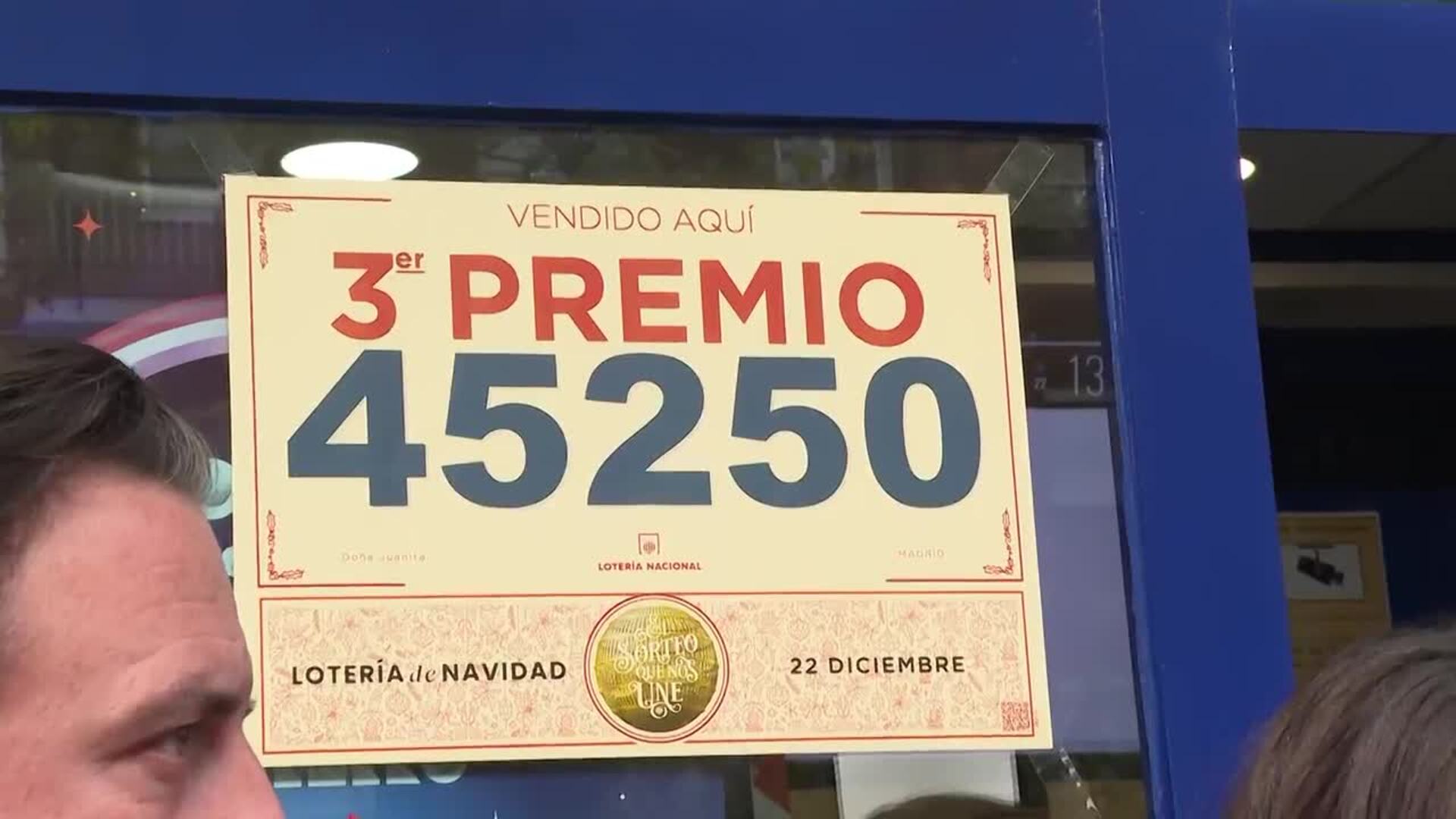 Lluvia de millones por toda España con los grandes premios de la lotería de Navidad