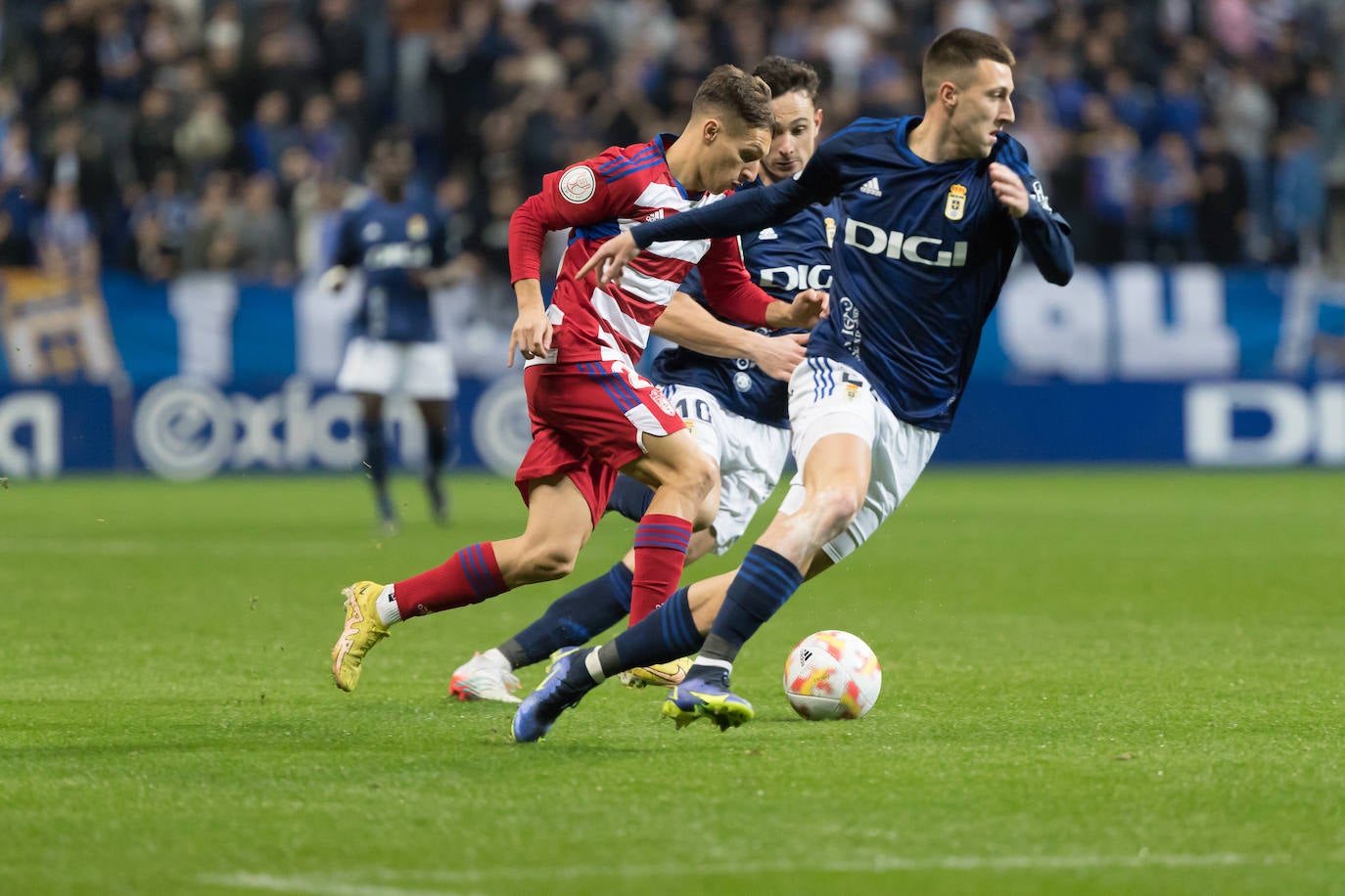 Las mejores imágenes del partido disputado en el Tartiere