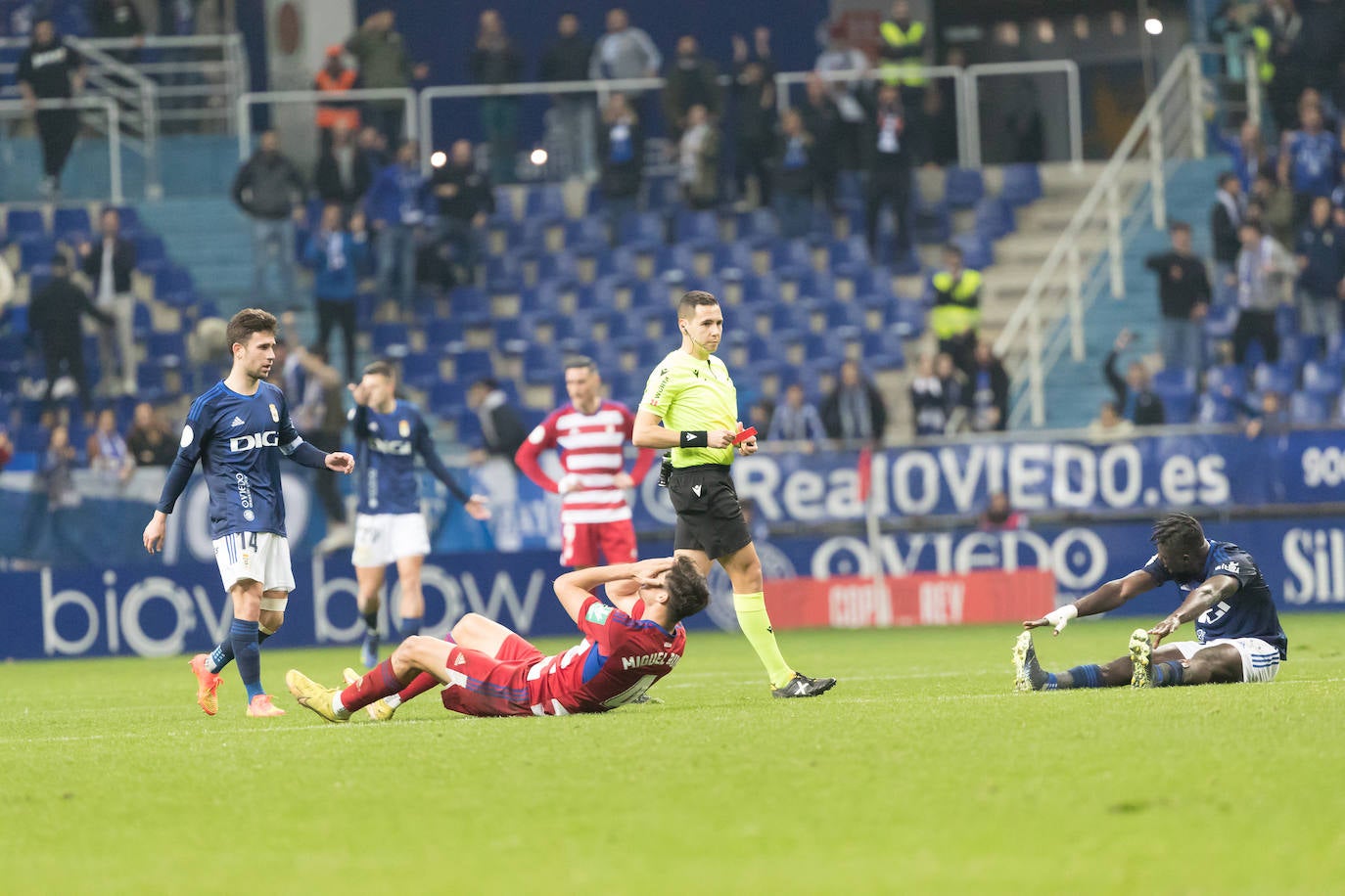 Las mejores imágenes del partido disputado en el Tartiere