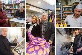 Cinco negocios centenarios en Granada