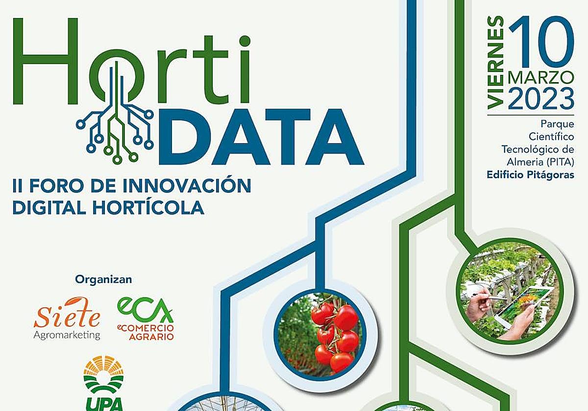 Almería acoge el próximo 10 de marzo el II Foro HortiDATA 2023
