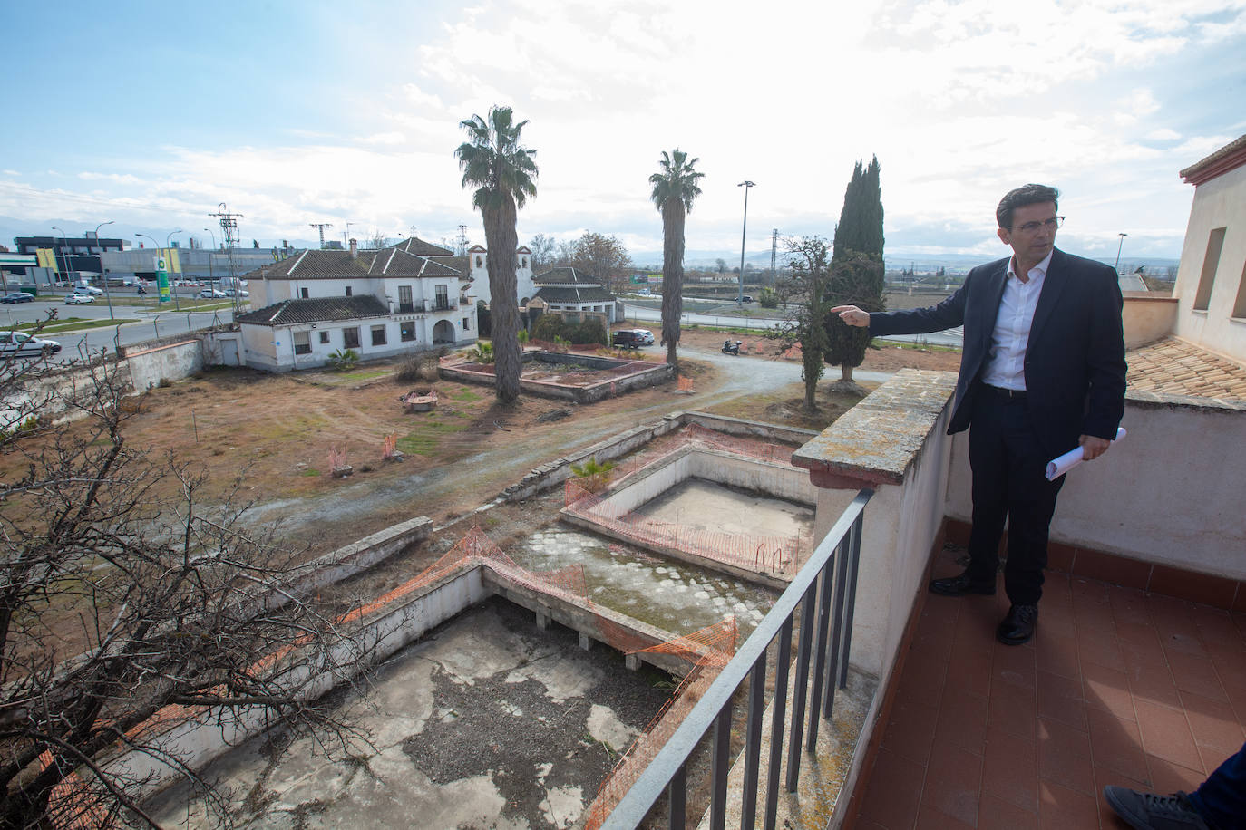Dentro de Cetarsa, el edificio dormido de Granada