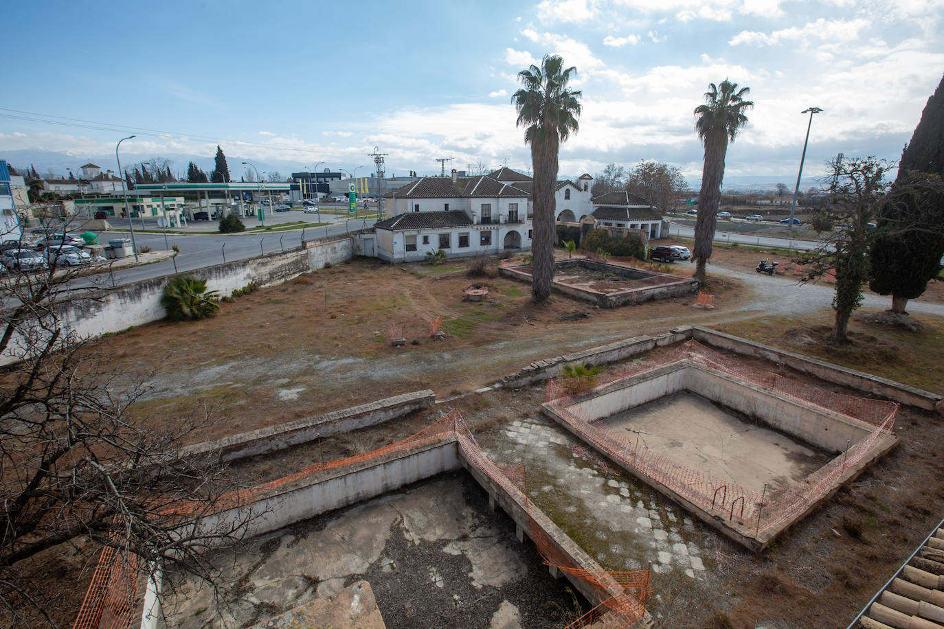 Dentro de Cetarsa, el edificio dormido de Granada