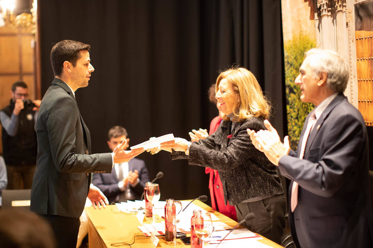 Acto de entrega de los Premios Talento estudiantado de la UGR