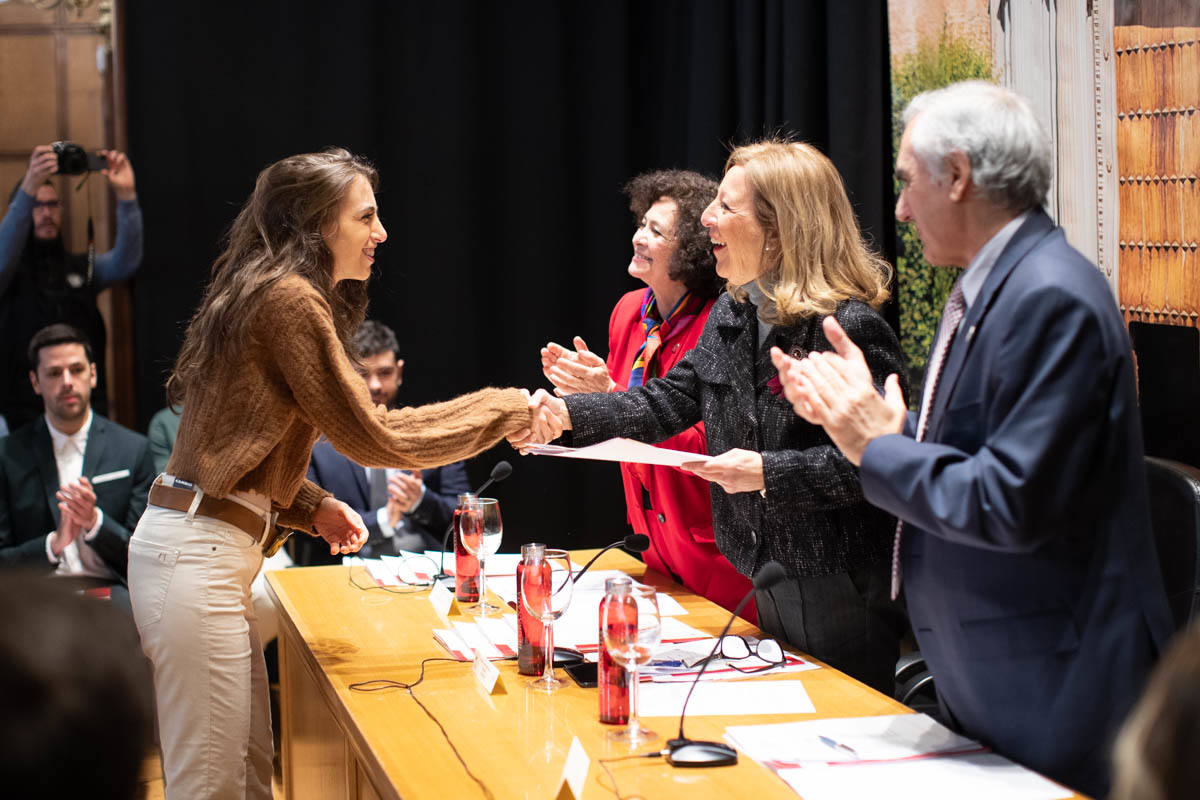 Acto de entrega de los Premios Talento estudiantado de la UGR