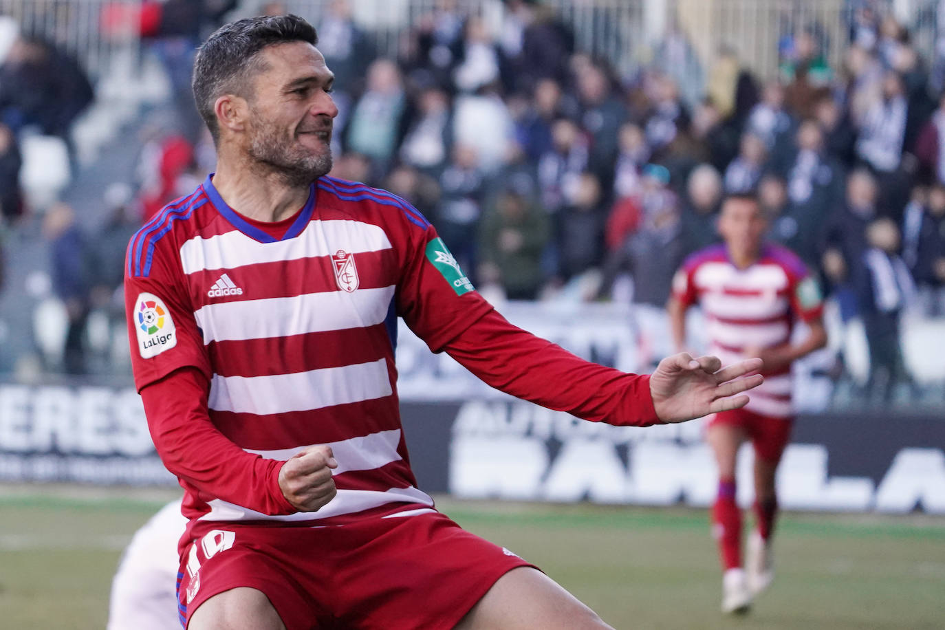 El Burgos-Granada, a pie de campo