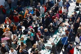 Fiesta multitudinaria de la asdura en Güejar Sierra