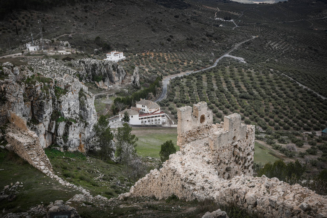 Imagen secundaria 2 - El Castillo de Moclín, en la Lista Roja del Patrimonio. 