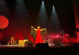 Pasión Vega, en concierto en Jaén.