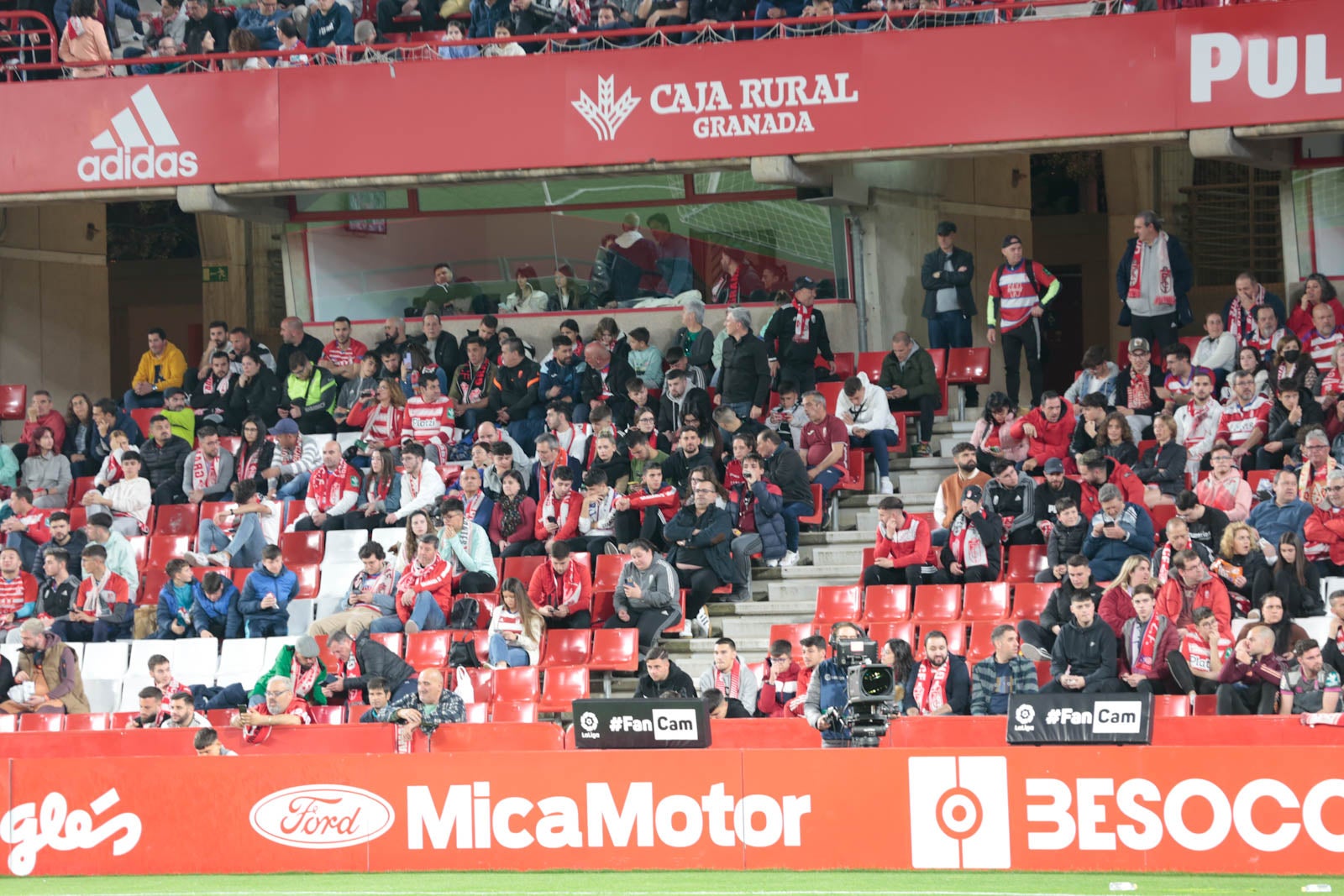 Encuéntrate en la grada en el Granada - Ponferradina