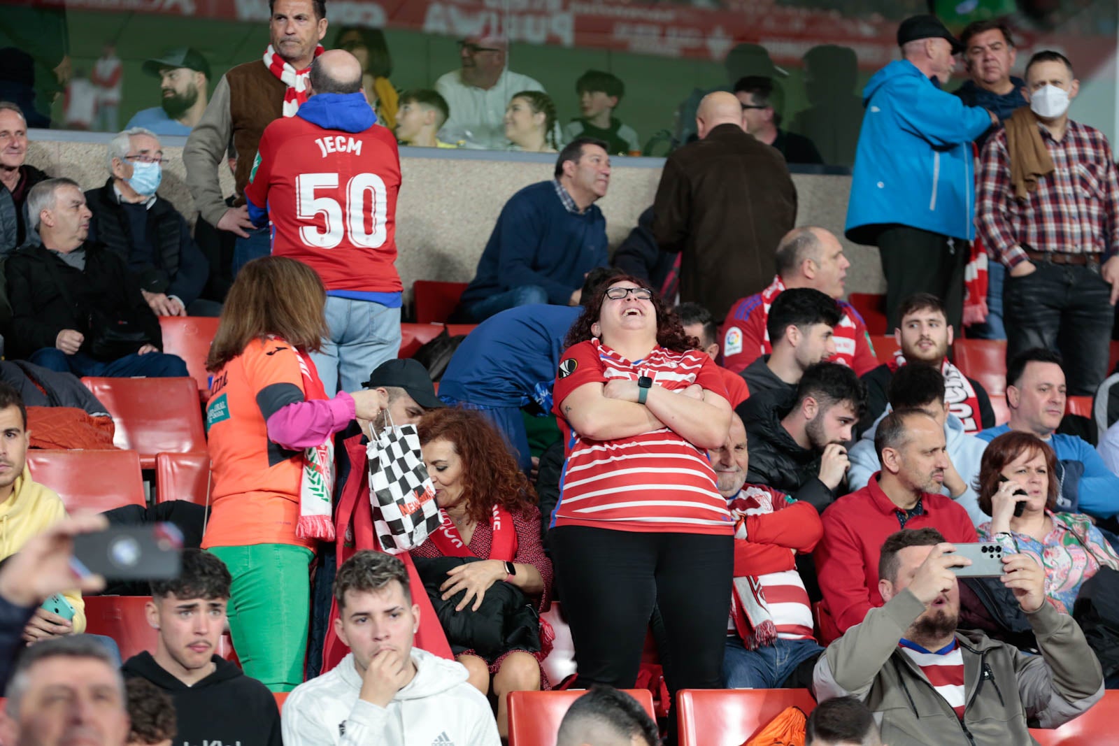 Encuéntrate en la grada en el Granada - Ponferradina