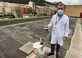 La Unidad de Gestión Clínica de Alergología del Hospital Universitario de Jaén hace mediciones del nivel de polen y suele difundirlo a través de redes sociales.