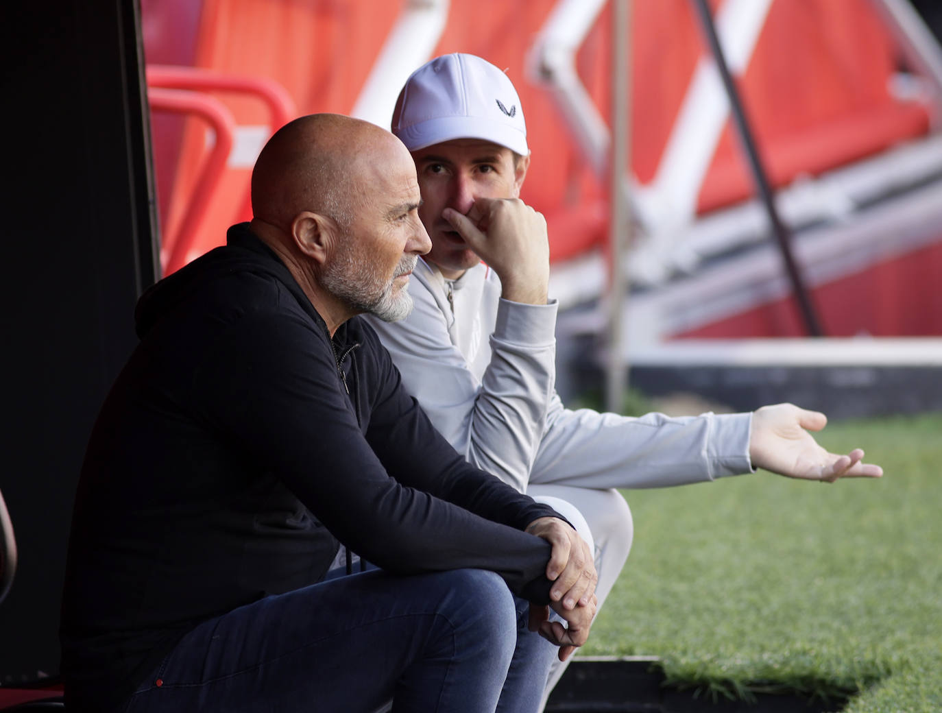 Las imágenes de la derrotas del Almería ante el Sevilla