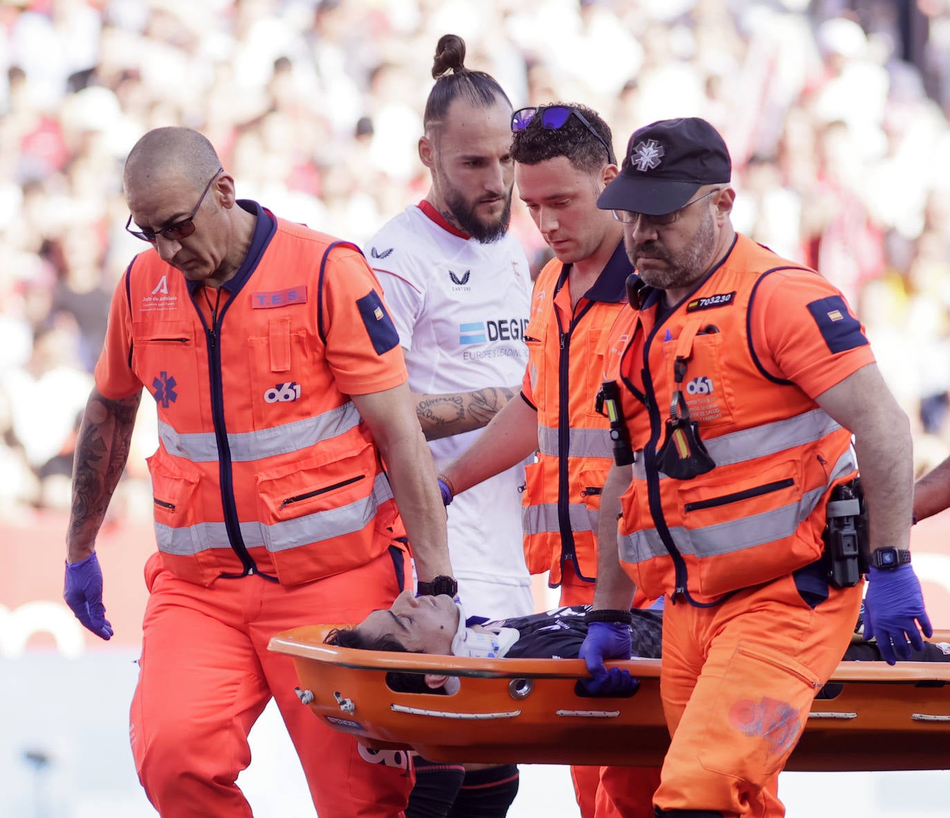 Las imágenes de la derrotas del Almería ante el Sevilla