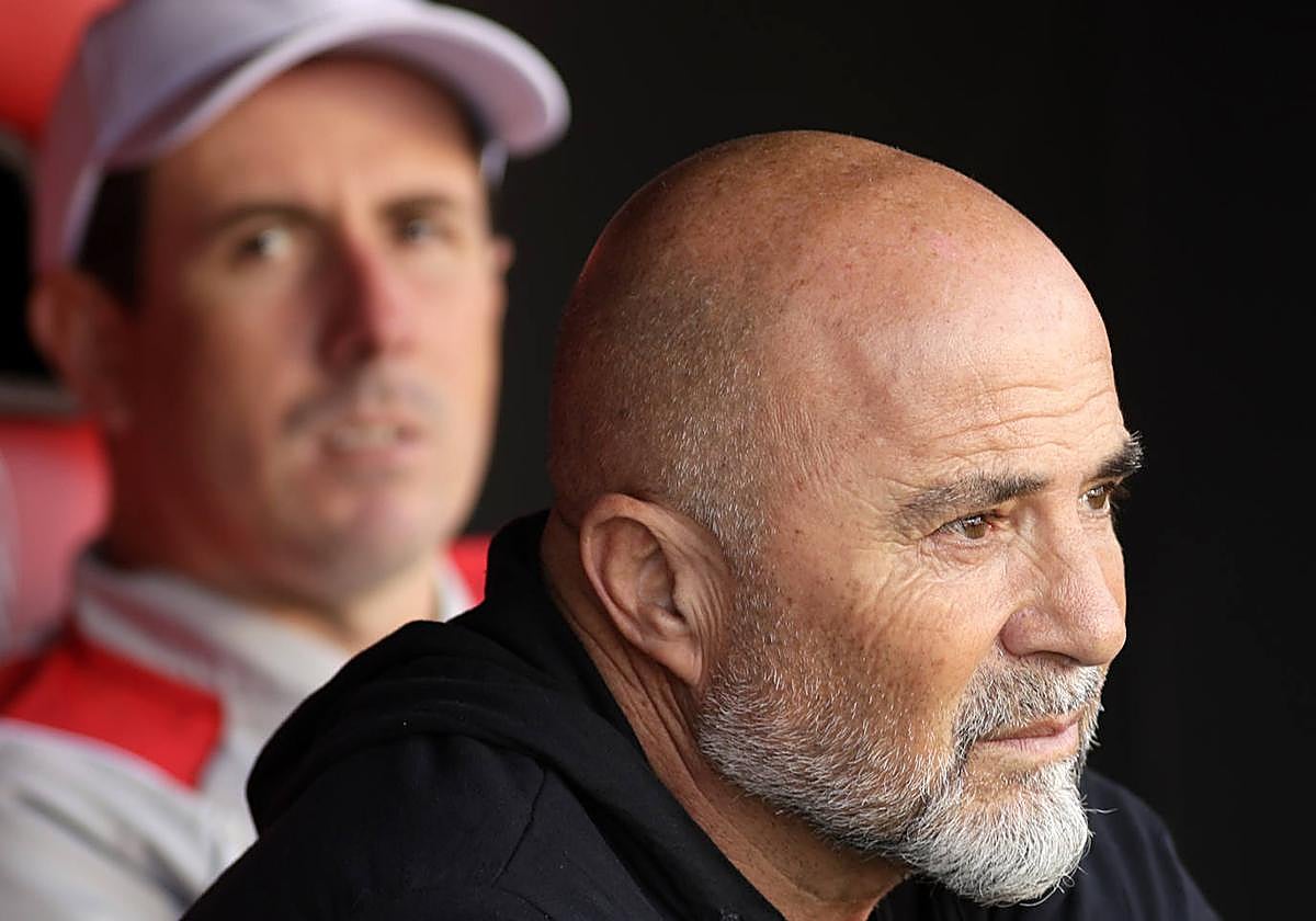 Jorge Sampaoli, entrenador del Sevilla.