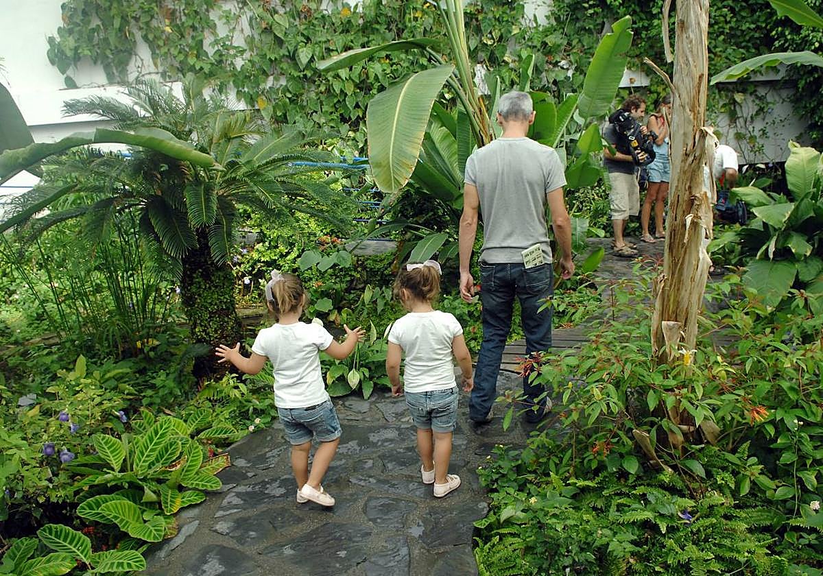 El mariposario tropical del Parque de las Ciencias en una imagen de archivo.