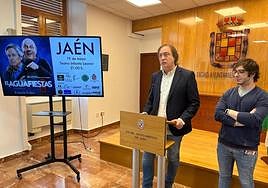 José Manuel Higueras y Michi Vílches, en la presentación.