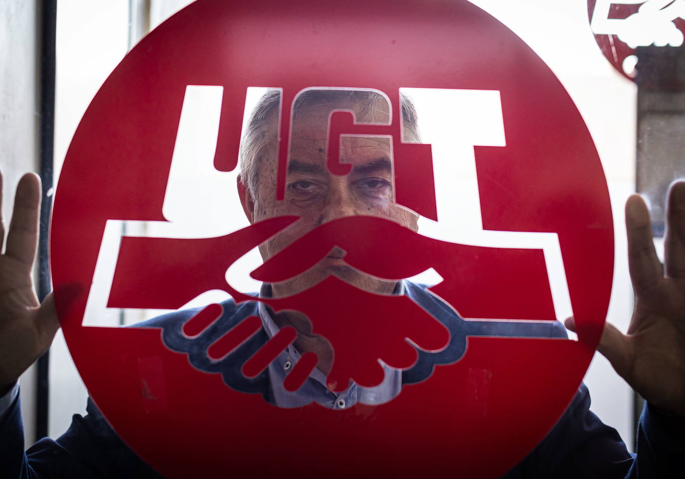 El secretario general de UGT Granada, Juan Francisco Martín.