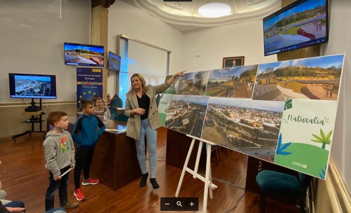 Lola Marín, alcladesa de Baeza.