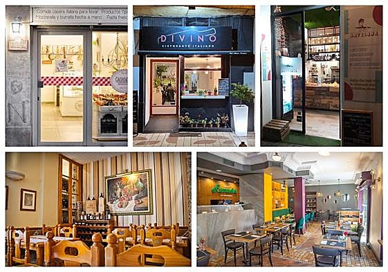 Los mejores restaurantes italianos de Granada.