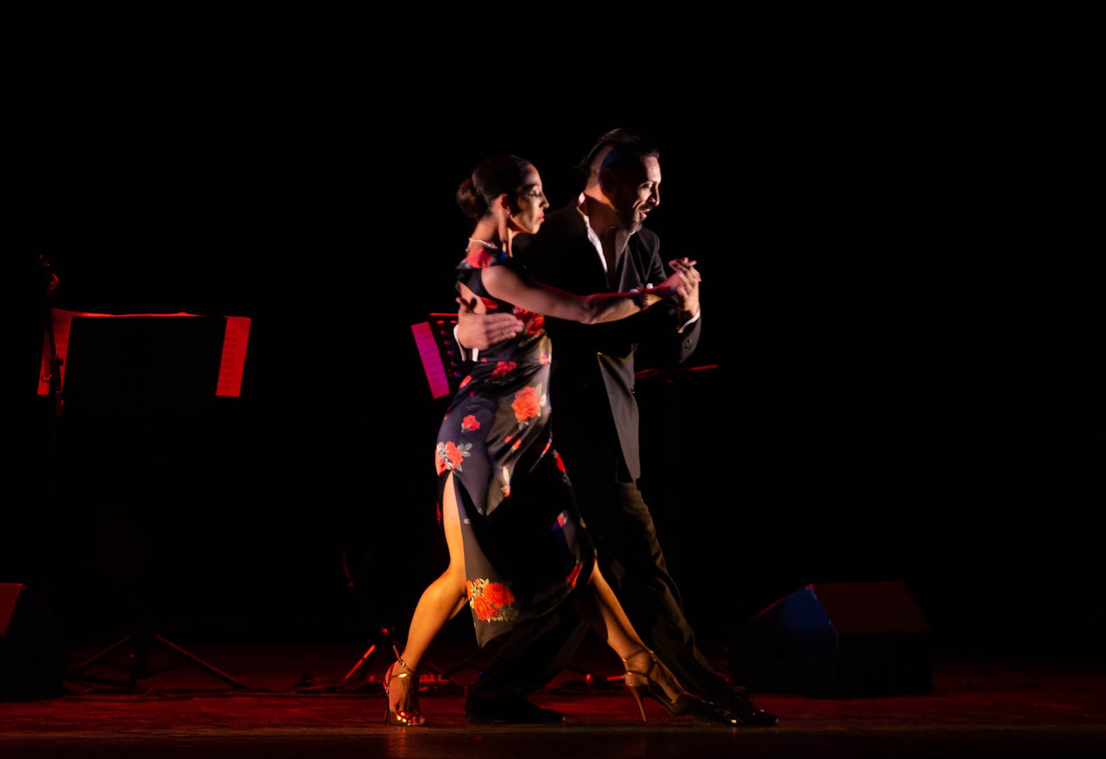 La noche de tango, en imágenes