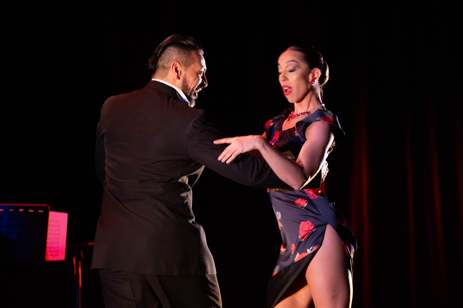 La noche de tango, en imágenes