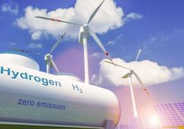 El hidrógeno verde se genera a partir de energías renovables.