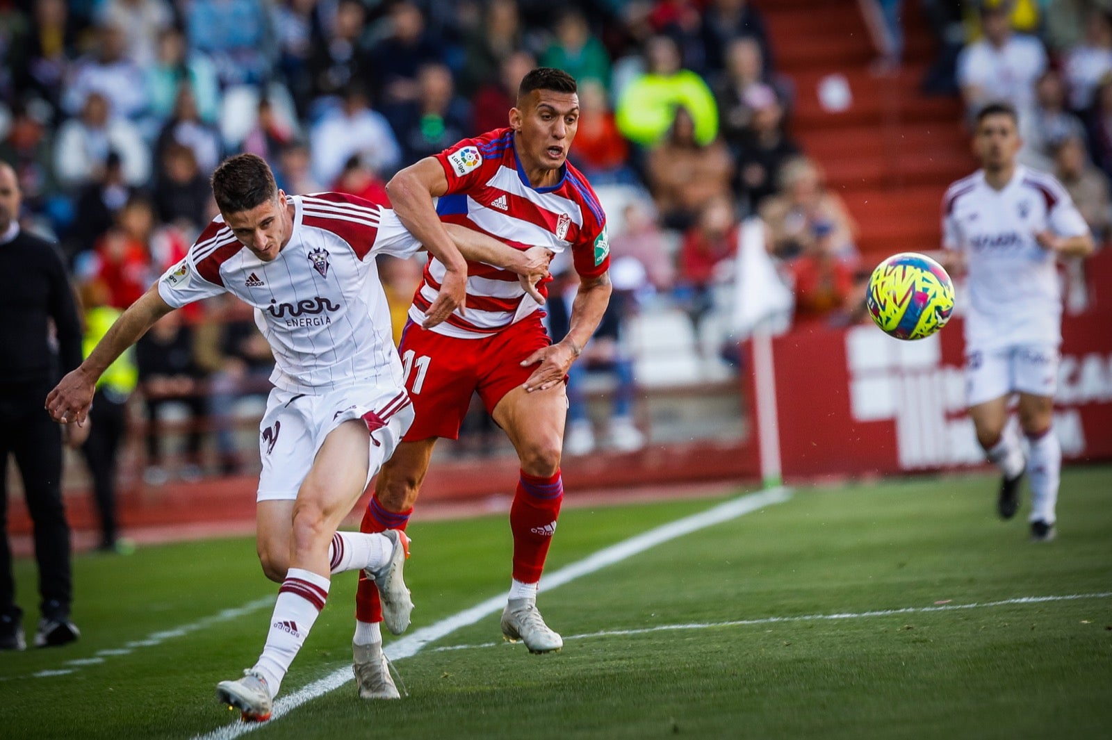 El Albacete - Granada, a pie e campo