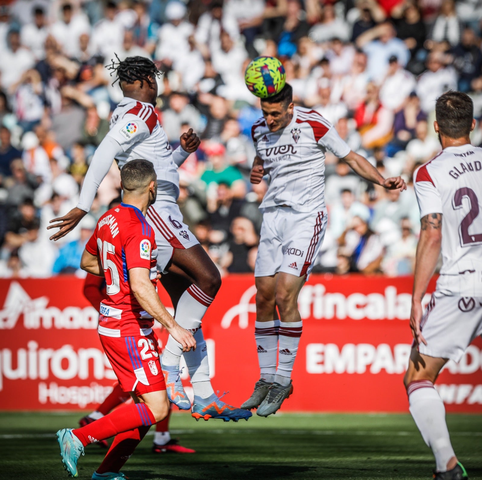 El Albacete - Granada, a pie e campo