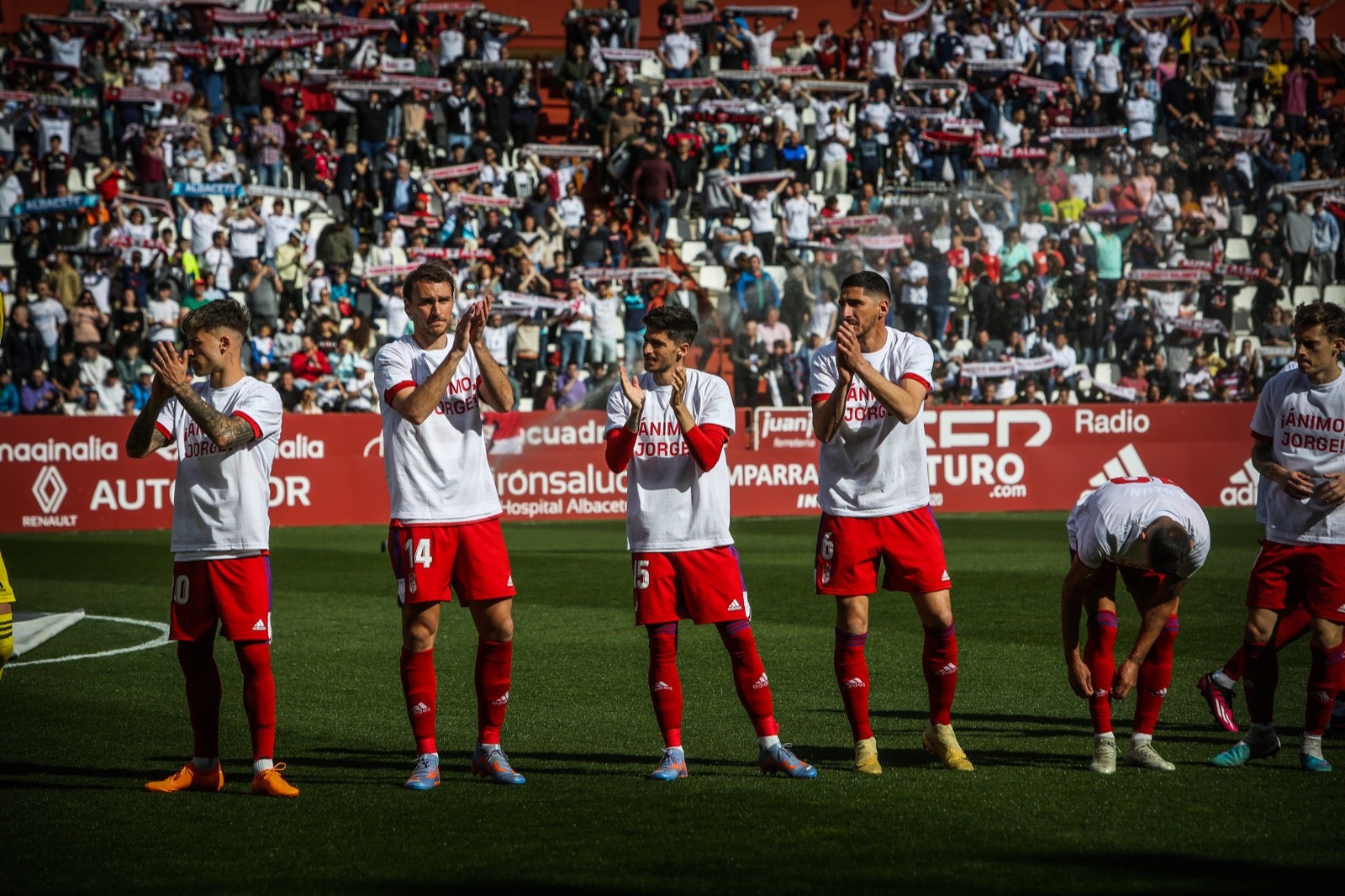 El Albacete - Granada, a pie e campo