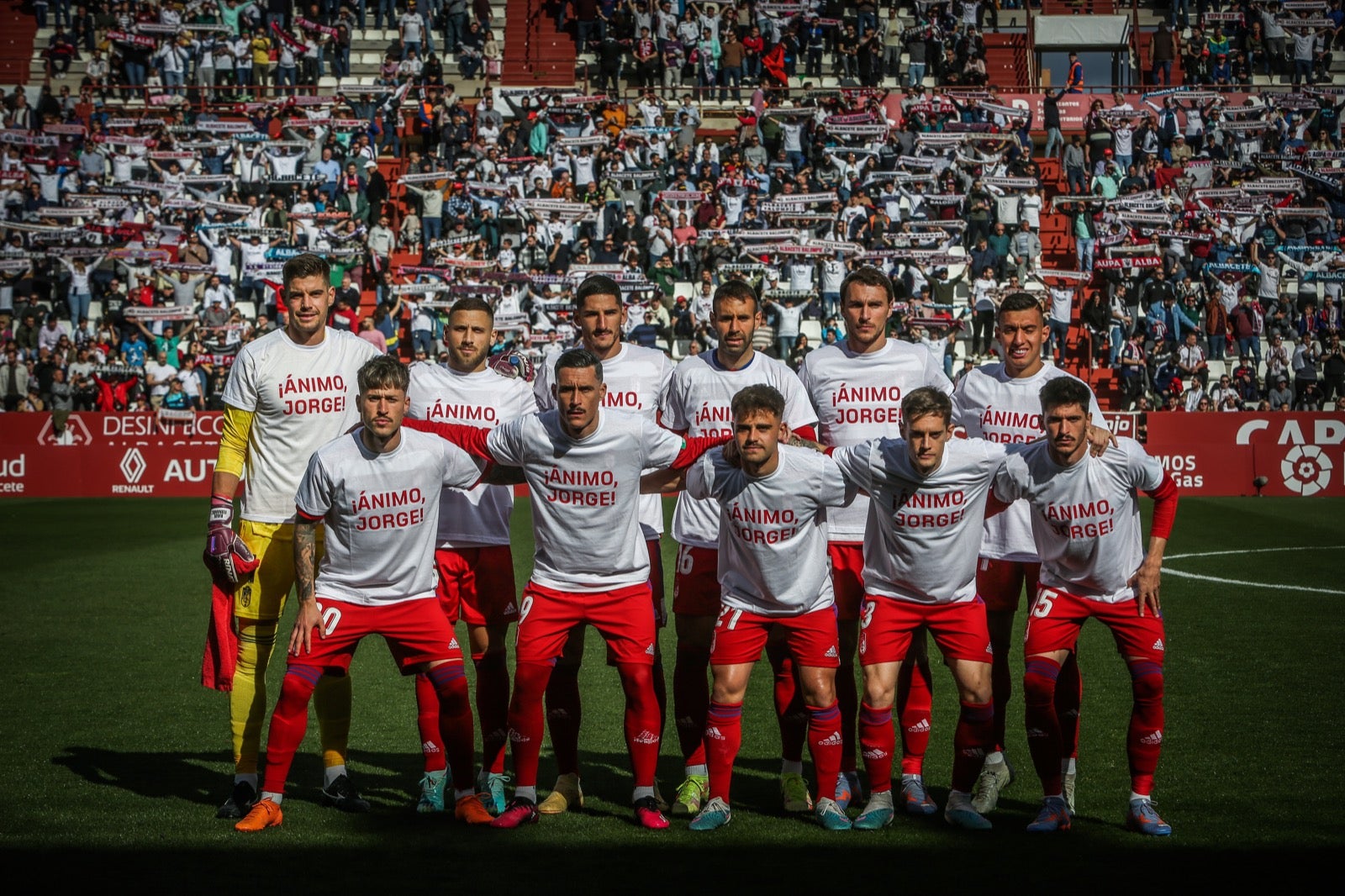 El Albacete - Granada, a pie e campo