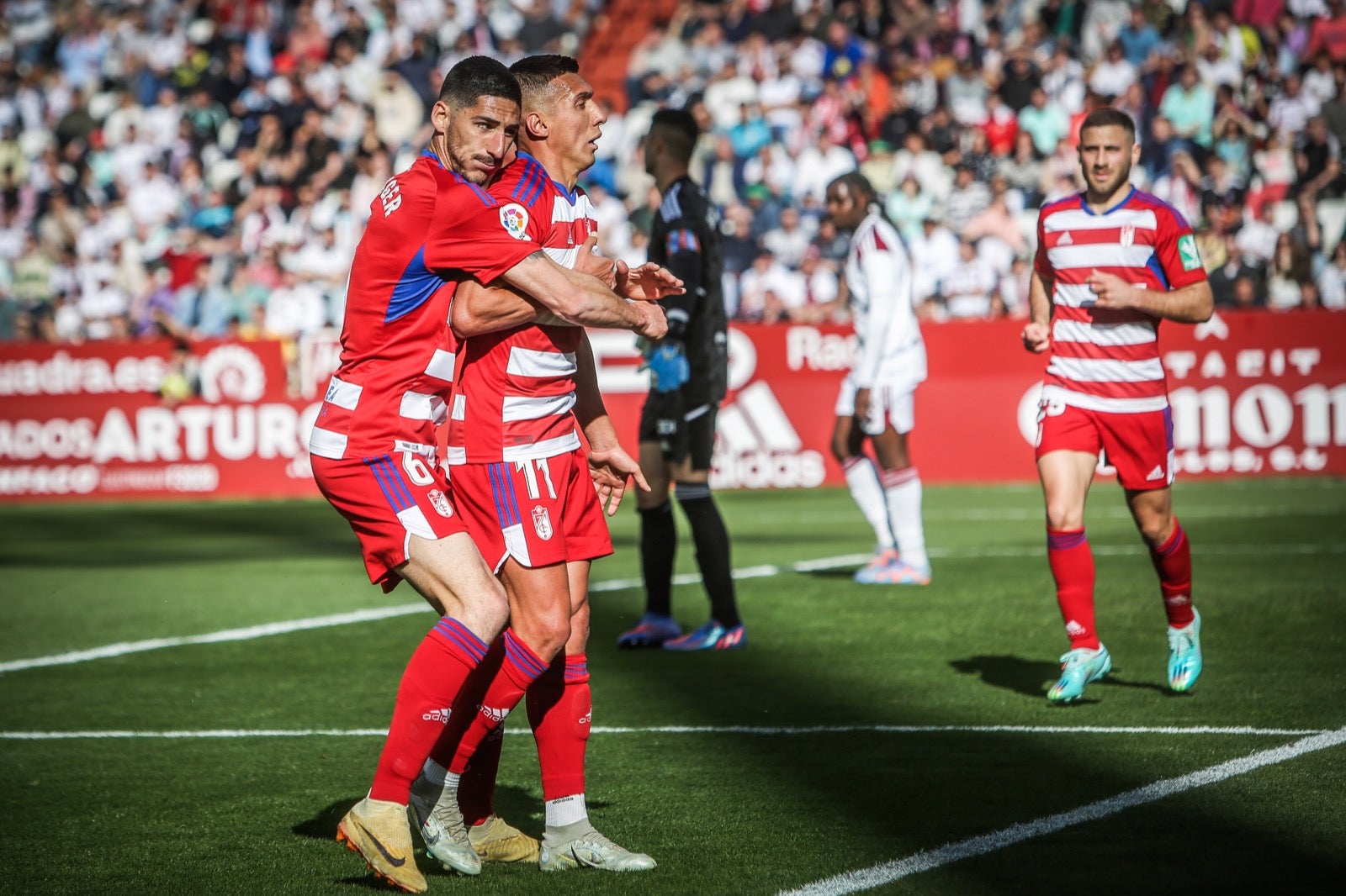 El Albacete - Granada, a pie e campo