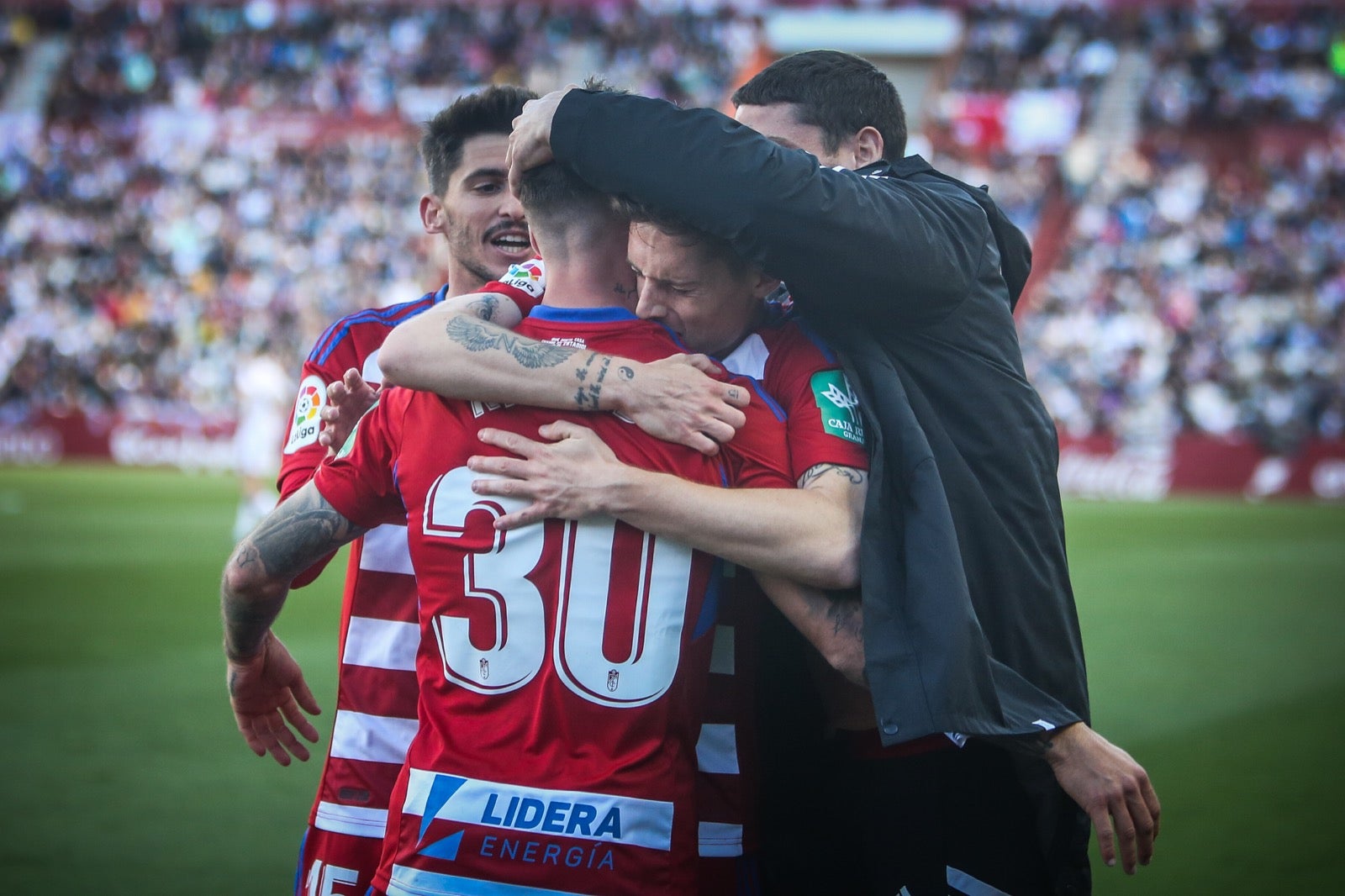 El Albacete - Granada, a pie e campo