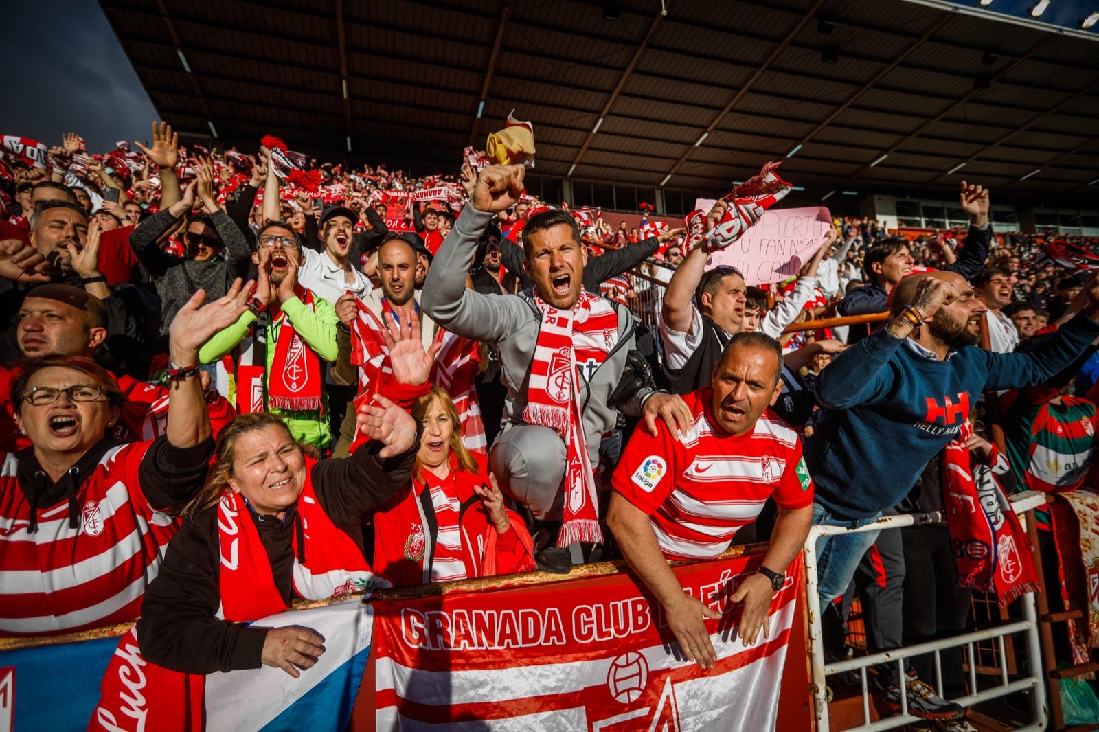 El Albacete - Granada, a pie e campo