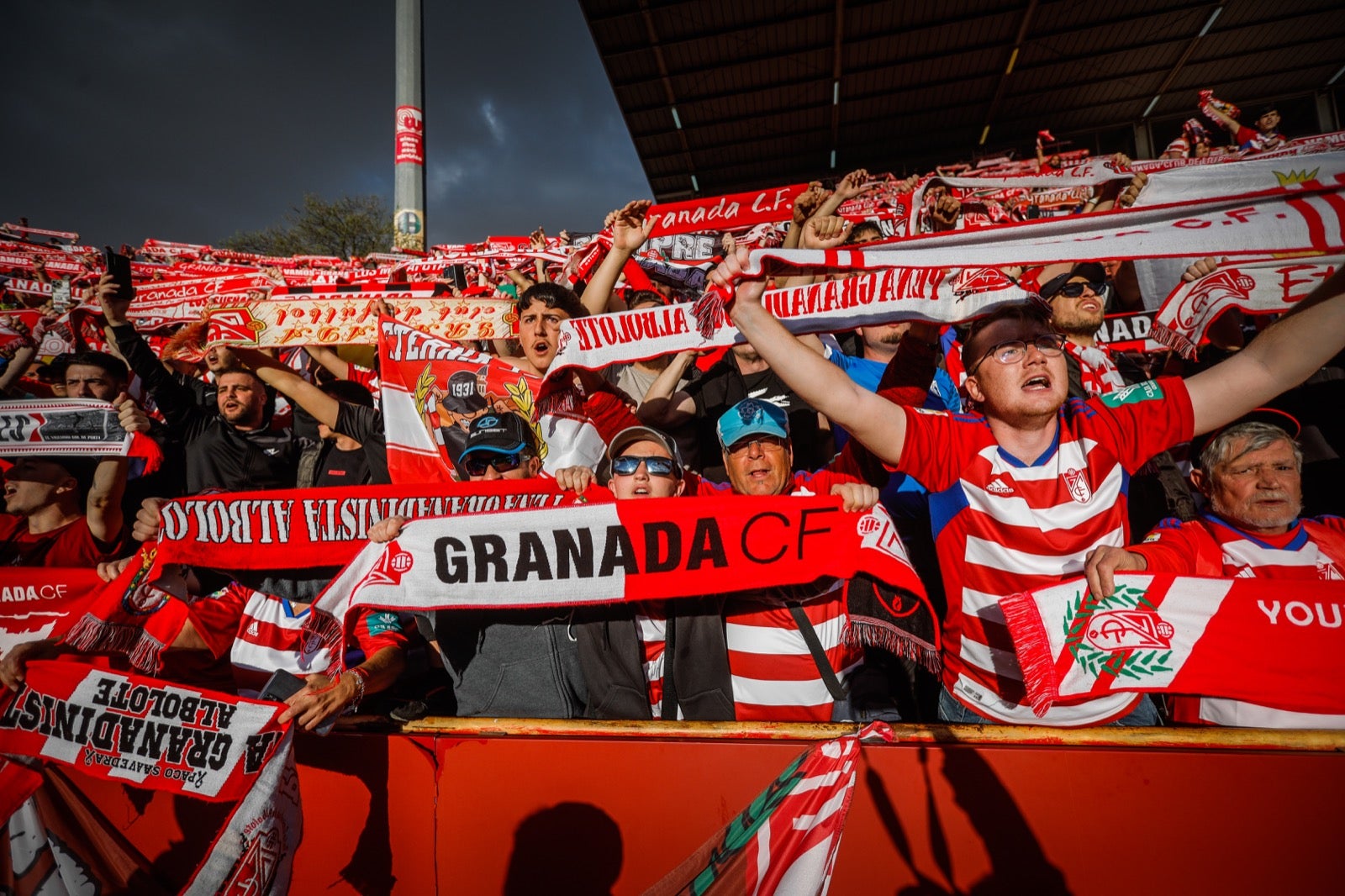 El Albacete - Granada, a pie e campo