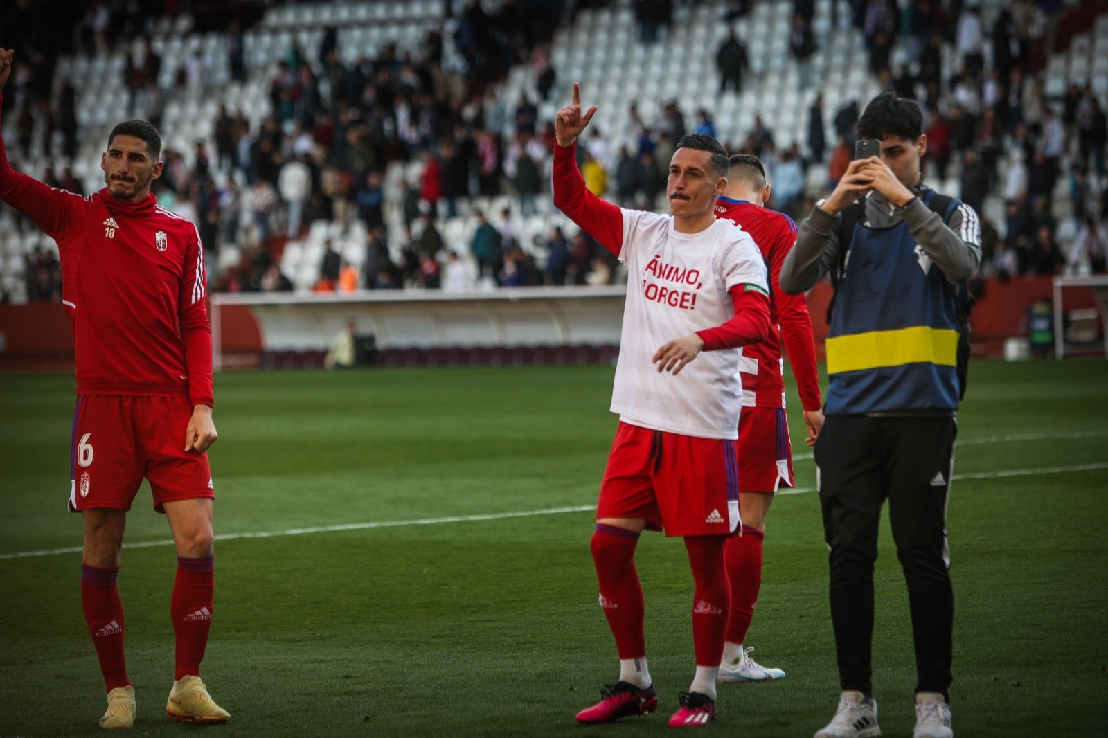 El Albacete - Granada, a pie e campo