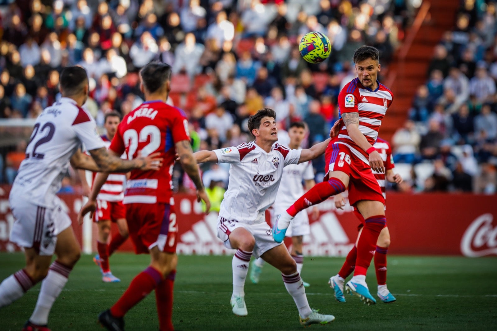 El Albacete - Granada, a pie e campo