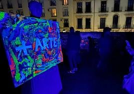 El arte luce en el casco antiguo de Jaén