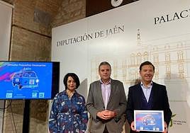 Carmen Gámez, Ángel Vera y Luis Salido.