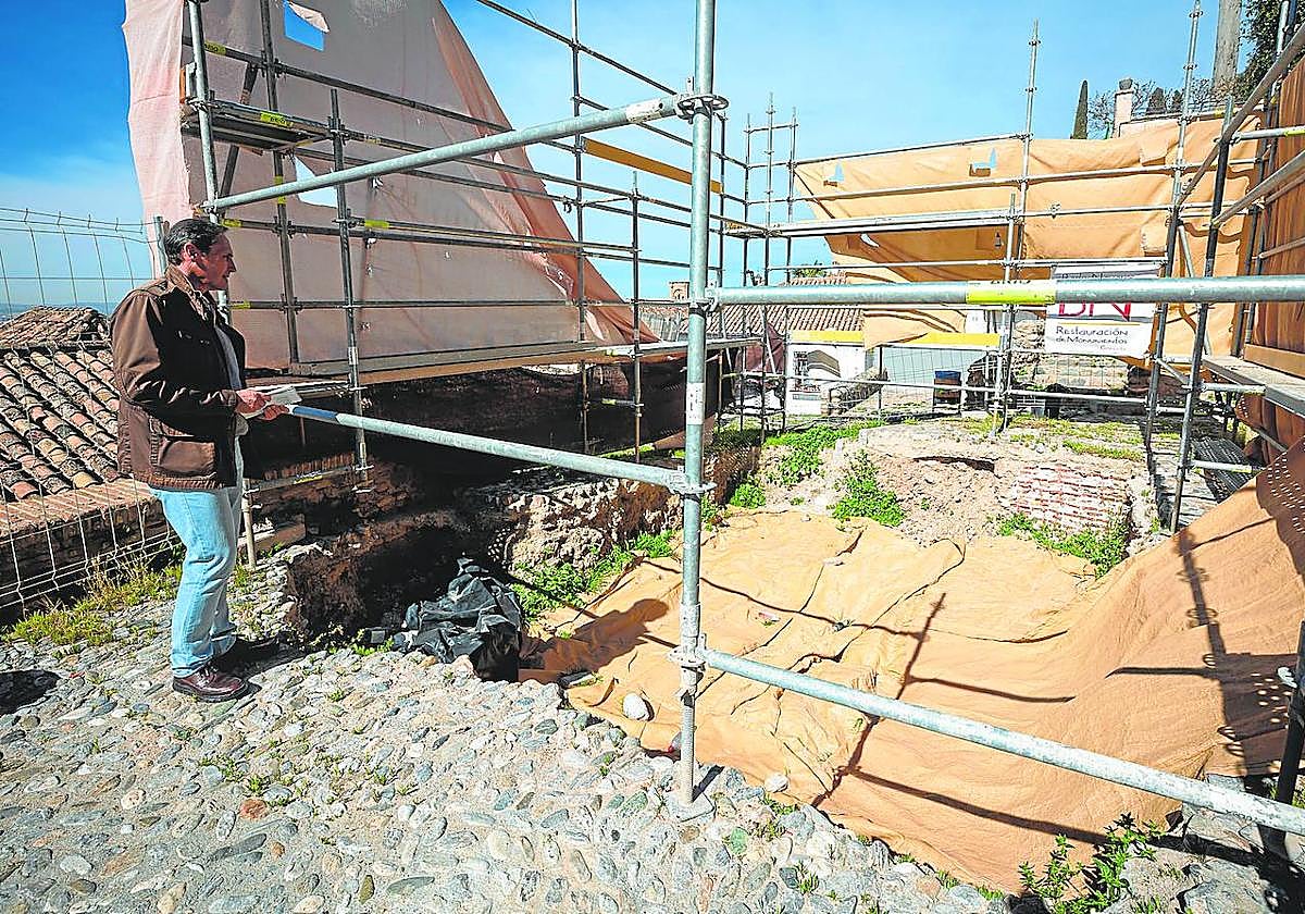 Estado actual de la zona en la que se levantaba el Lavadero del Sol.