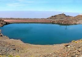 Laguna de las Yeguas en Sierra Nevada.