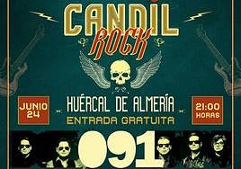 Los granadinos 091, plato fuerte de Candil Rock