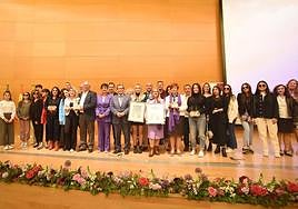 Foto de familia de los Premios por la Igualdad de Género 2023.