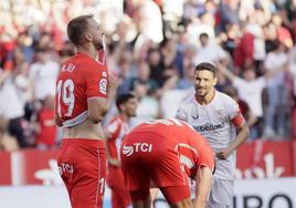 Ely, que lamenta el gol en Sevilla, está con cuatro tarjetas.