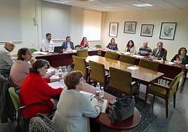 Reunión este miércoles de la Comisión Provincial de Riesgos Laborales en Jaén.