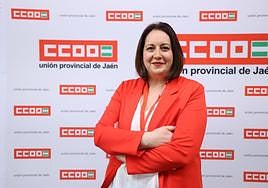 Silvia de la Torre posando tras el congreso de este jueves.