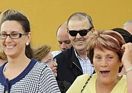 Juan Enciso a su salida de la prisión de Albolote, en Granada.