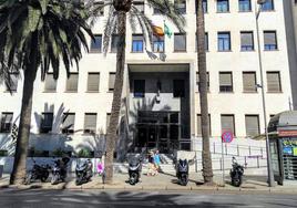 Vista exterior de la Audiencia Provincial de Almería, lugar en el que se celebrará el juicio la próxima semana.