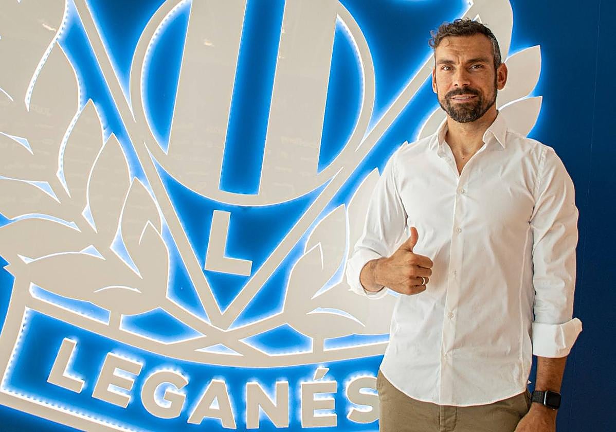 Carlos Martínez, entrenador interino del Leganés tras la destitución de Imanol Idiakez.