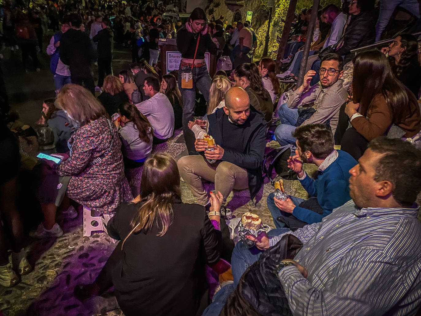 Las imágenes de la madrugada de los Gitanos en el Sacromonte